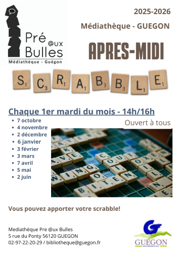 SCRABBLE 2025 2026 reduit