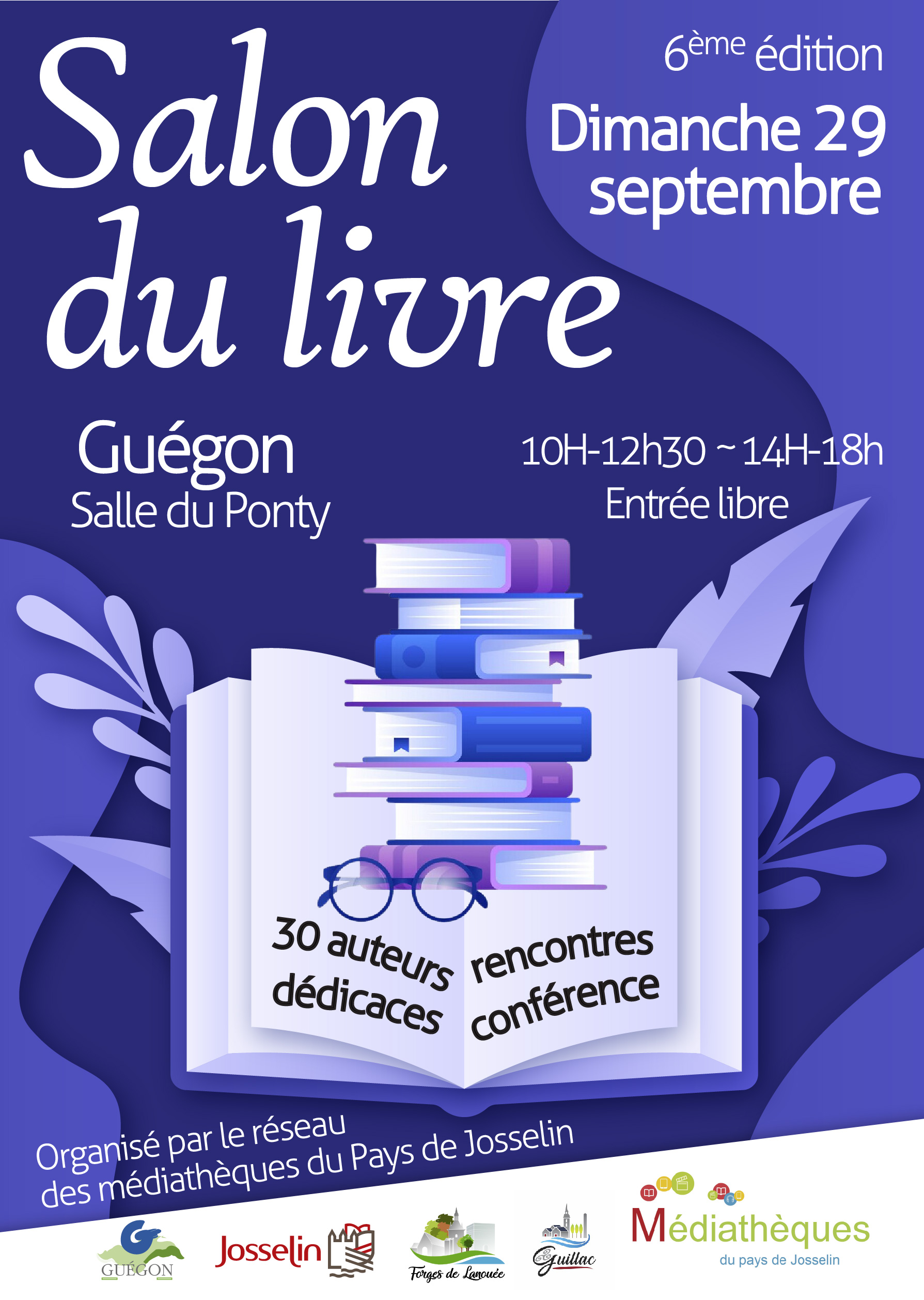 Salon du livre affiche 2024 01